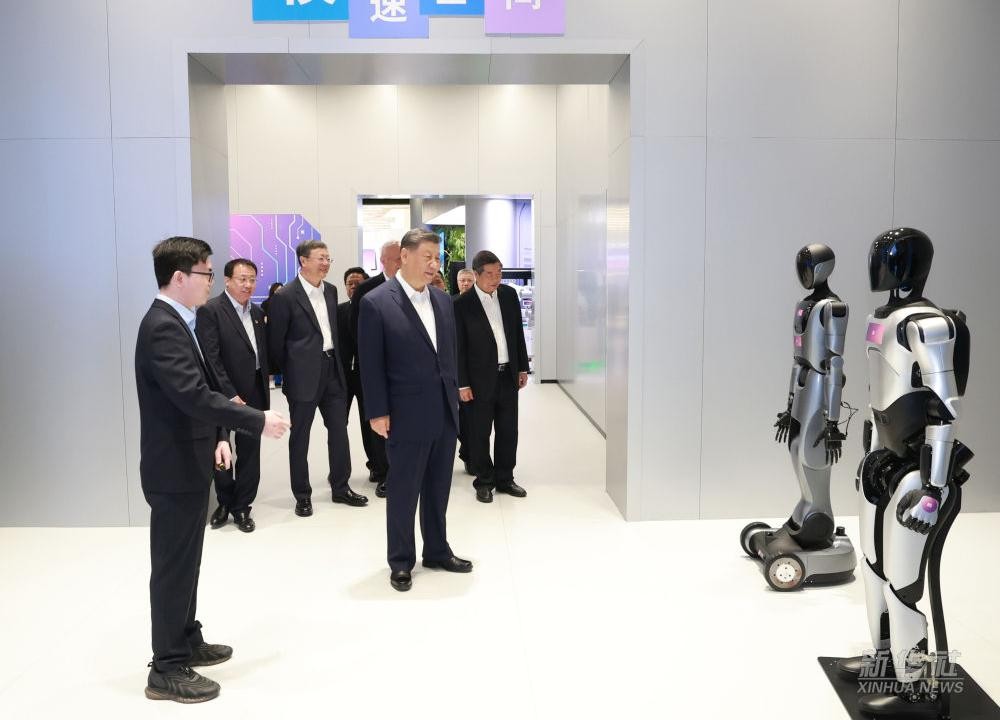 習近平總書記到上海調(diào)研，im電競代表具身智能行業(yè)匯報進展